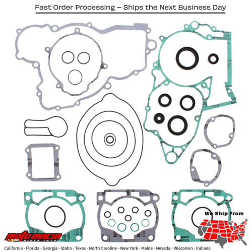 Complete Gasket Set With Oil Seals for Ktm 300 Exc 04-04 Mxc 04-04300 E