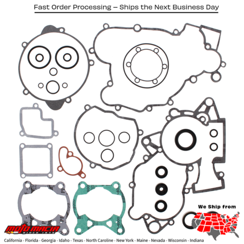 Complete Gasket Set With Oil Seals for Ktm 105 Sx 04-11 and 105 Xc 08-09
