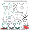 Complete Gasket Set With Oil Seals Ktm 65 Sxs 13-14 Sx 09-23