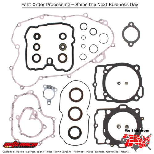 Complete Gasket Set With Oil Seals Ktm 400 Xc-W 4-Stroke 09-10 450 Exc-