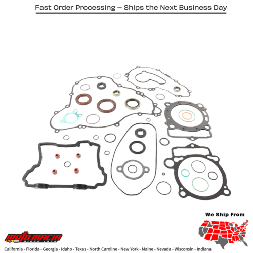 Complete Gasket Set With Oil Seals Ktm 350 Exc-F 17-19 Husqvarna Fe 350 17-