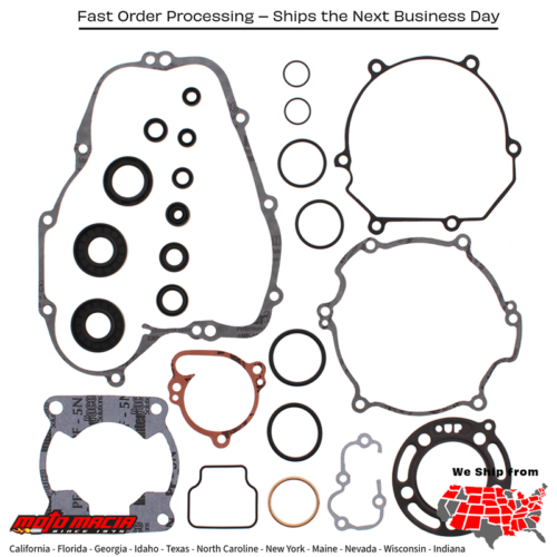Complete Gasket Set With Oil Seals Kawasaki Kx100 06-13