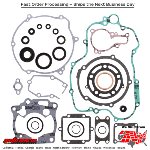 Complete Gasket Set With Oil Seals Kawasaki Kx125 98-00