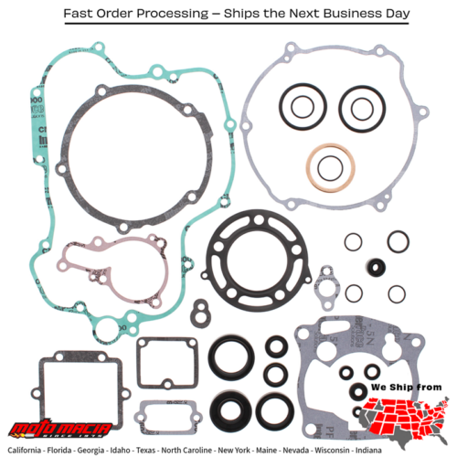Complete Gasket Set With Oil Seals Kawasaki Kx125 94-94