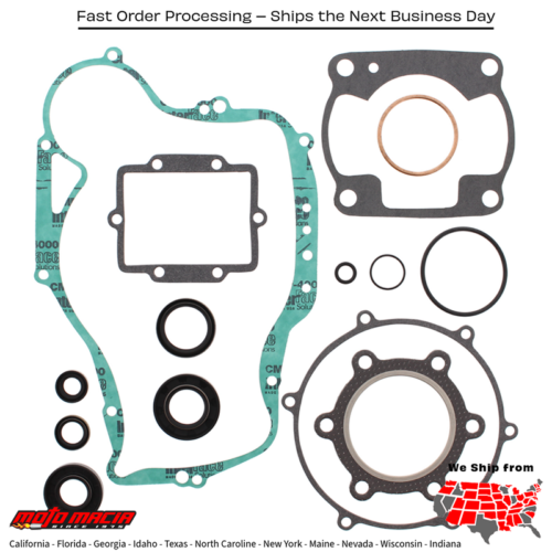Complete Gasket Set With Oil Seals Kawasaki Kx250 82-82