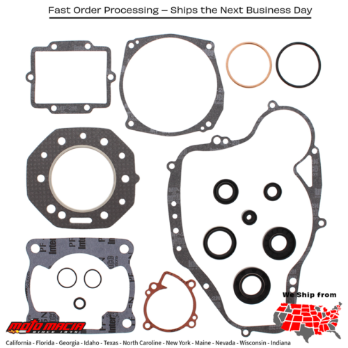 Complete Gasket Set With Oil Seals Kawasaki Kx250 83-84