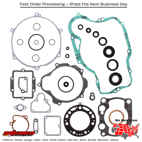 Complete Gasket Set With Oil Seals Kawasaki Kx250 04-04