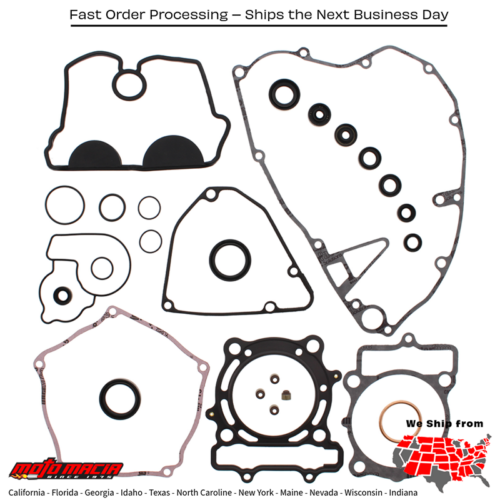 Complete Gasket Set With Oil Seals Kawasaki Kx250f 06-08 Kx 250 F