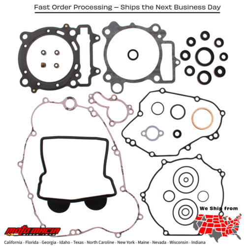 Complete Gasket Set With Oil Seals Kawasaki Kx450f 06-08 450 F