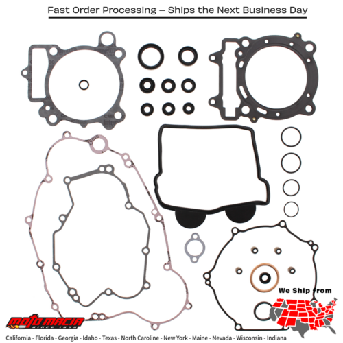 Complete Gasket Set With Oil Seals Kawasaki Klx450r 08-09