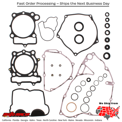 Complete Gasket Set With Oil Seals Kawasaki Kx250f 09-16 Kx 250 F