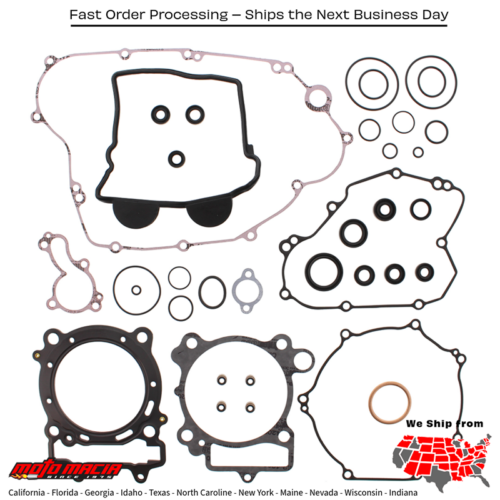 Complete Gasket Set With Oil Seals Kawasaki Kx450f 09-15 450 F