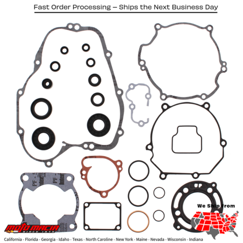 Complete Gasket Set With Oil Seals Kawasaki Kx85 14-24 Big Wh