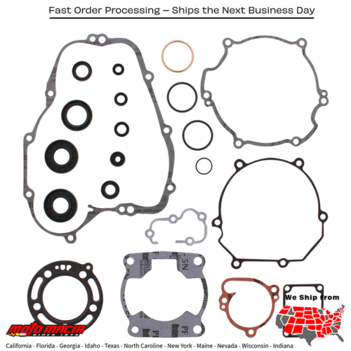 Complete Gasket Set With Oil Seals Kawasaki Kx100 14-21 Kx112 22-2