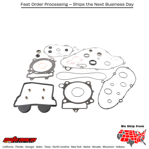 Complete Gasket Set With Oil Seals Kawasaki Kx450f 16-18 Kx 450 F
