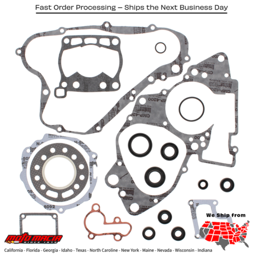 Complete Gasket Set With Oil Seals Suzuki Rm80 89-89RM 8