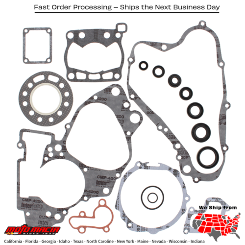 Complete Gasket Set With Oil Seals Suzuki Rm80 90-90RM 8