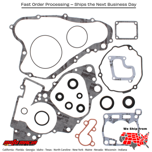 Complete Gasket Set With Oil Seals Suzuki Rm85 02-23 Rm85l 03-16 Suzuki Suz