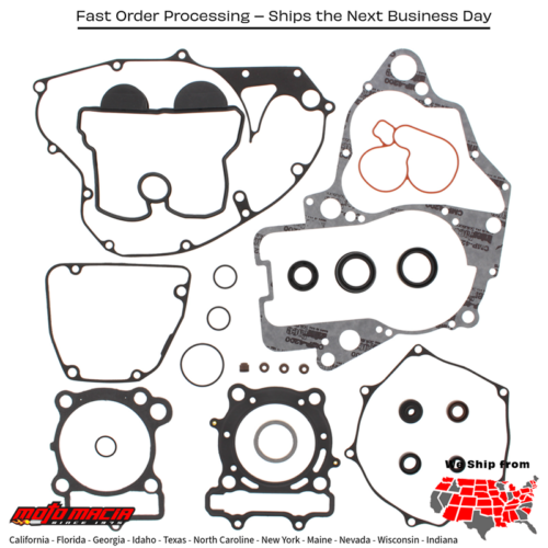 Complete Gasket Set With Oil Seals Suzuki Rm-Z250 07-09 Suzuki Rmz250 07-09