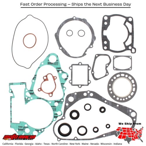 Complete Gasket Set With Oil Seals Suzuki Rm250 90-90