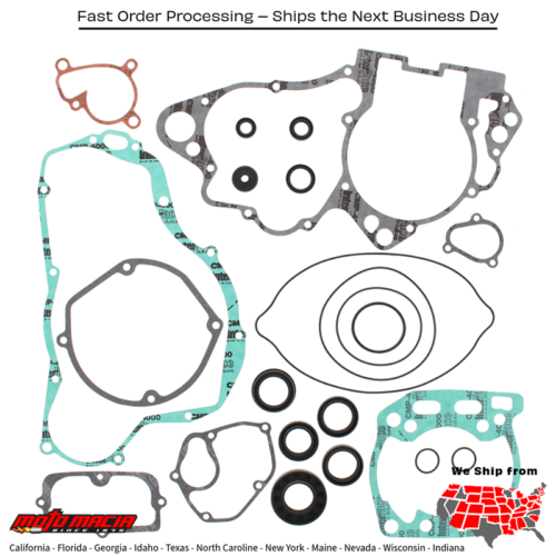 Complete Gasket Set With Oil Seals Suzuki Rm250 03-05