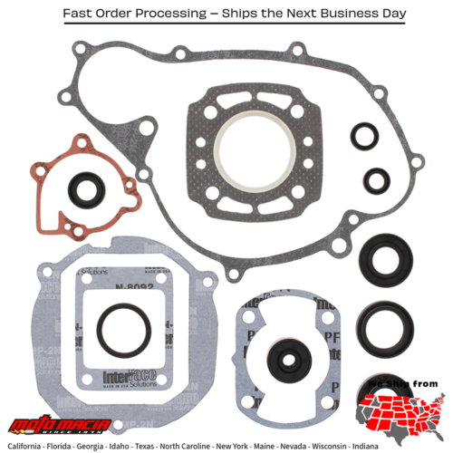 Complete Gasket Set With Oil Seals Yamaha Yz80 83-83