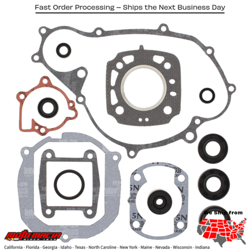 Complete Gasket Set With Oil Seals Yamaha Yz80 84-85