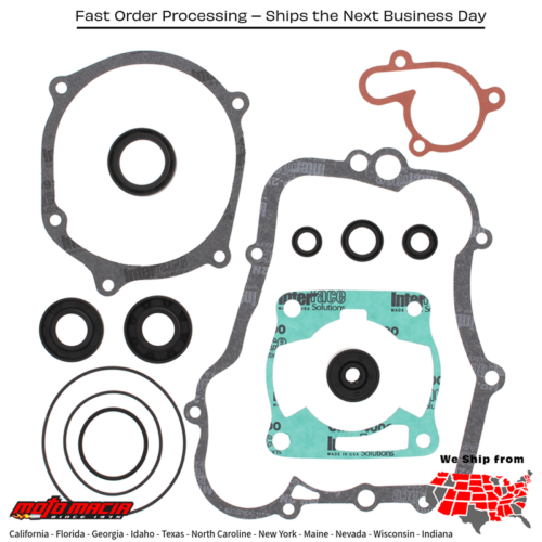 Complete Gasket Set With Oil Seals Yamaha Yz80 93-01