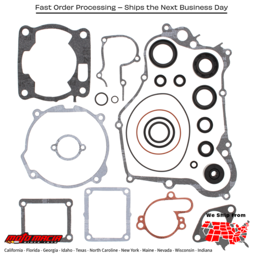 Complete Gasket Set With Oil Seals Yamaha Yz125 86-88