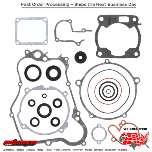 Complete Gasket Set With Oil Seals Yamaha Yz125 89-89