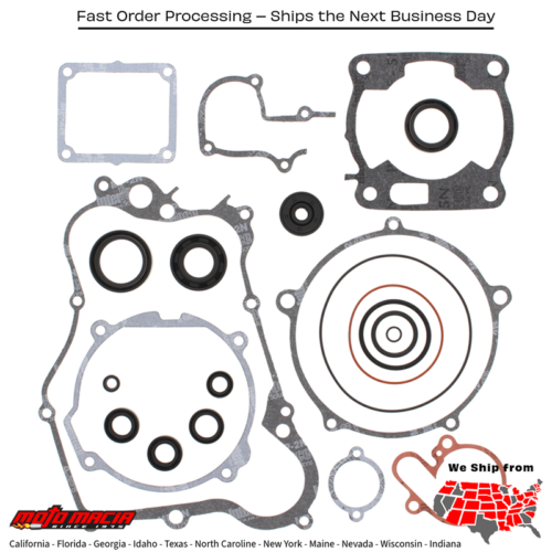 Complete Gasket Set With Oil Seals Yamaha Yz125 90-91