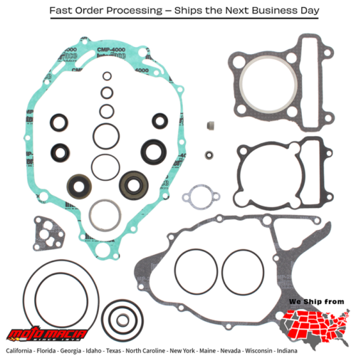 Complete Gasket Set With Oil Seals Yamaha Tw200 87-24 Trailway