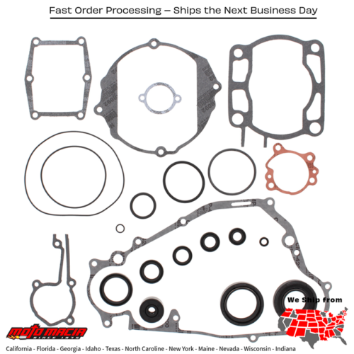 Complete Gasket Set With Oil Seals Yamaha Yz250 86-87