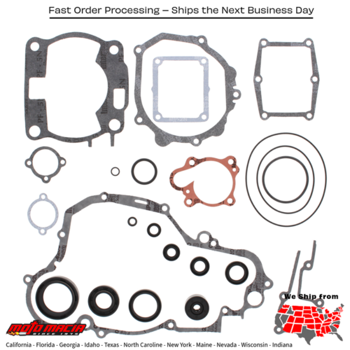 Complete Gasket Set With Oil Seals Yamaha Yz250 88-89