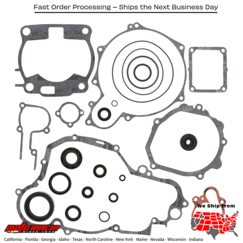 Complete Gasket Set With Oil Seals Yamaha Yz250 92-94