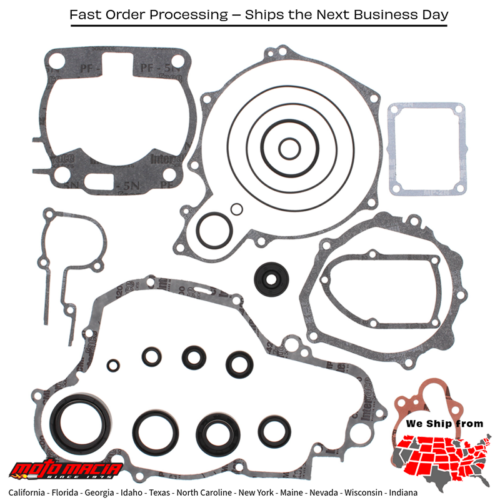 Complete Gasket Set With Oil Seals Yamaha Yz250 95-96
