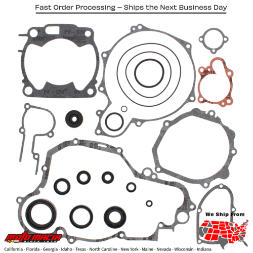 Complete Gasket Set With Oil Seals Yamaha Yz250 97-97