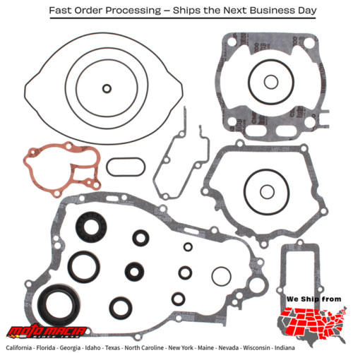 Complete Gasket Set With Oil Seals Yamaha Yz250 99-00