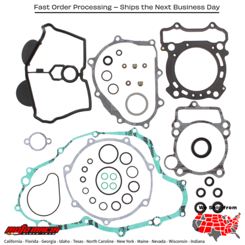 Complete Gasket Set With Oil Seals Yamaha Yz250f 01-13 Wr250f 01-02