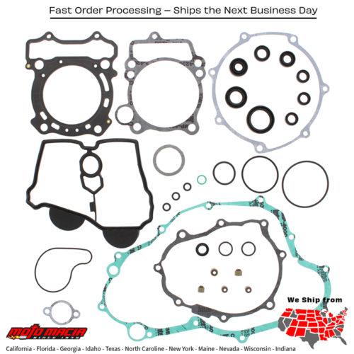 Complete Gasket Set With Oil Seals Yamaha Wr250f 03-13