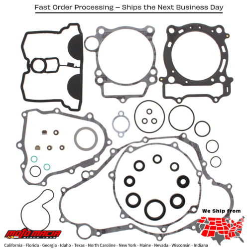 Complete Gasket Set With Oil Seals Yamaha Wr450f 03-06