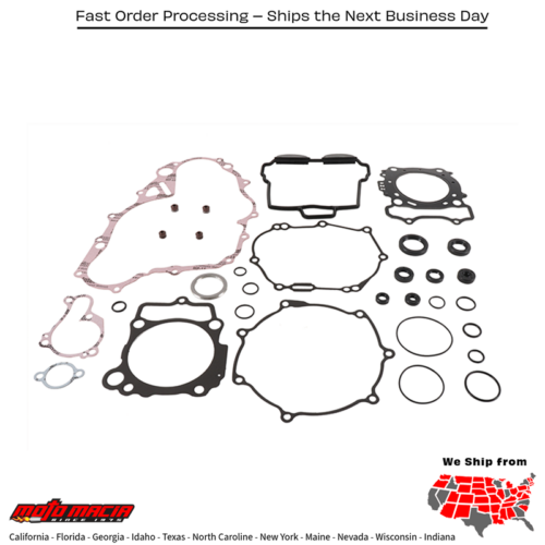 Complete Gasket Set With Oil Seals Yamaha Yz250fx 15-19 Yz250f 14-18