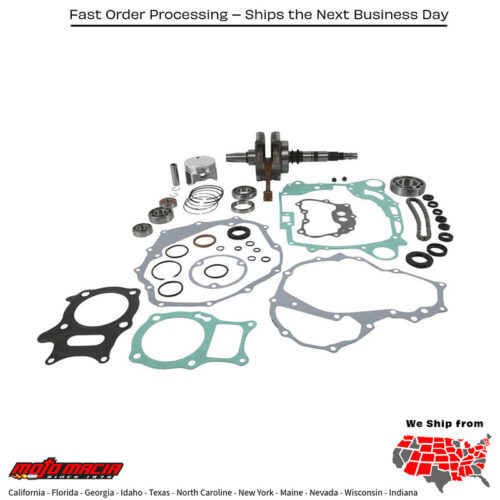 COMPLETE ENGINE REBUILD KIT  Honda TRX250EX Sportrax 2003-2008 Honda TRX250TE Recon ES [SRA] 2002-2019 Honda TRX250TM Recon [SRA] 2002-2019 Honda TRX250X [SRA] 2009-2019