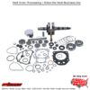 COMPLETE ENGINE REBUILD KIT  Honda TRX420FE Rancher ES [SRA] 2012-2013 Honda TRX420FM Rancher [SRA] 2012-2013 Honda TRX420FPE Rancher ES w/PS [SRA] 2012-2013 Honda TRX420TE Rancher 2X4 ES [SRA] 2012-2013