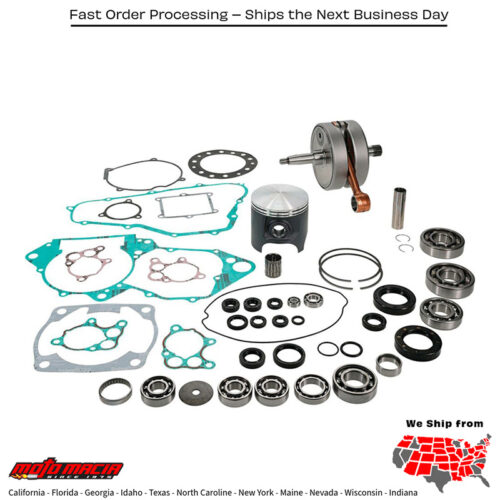 COMPLETE ENGINE REBUILD KIT OS PISTON +1.5MM  Honda CR500R 1989-2001