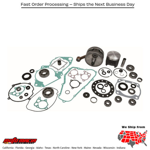 Complete Engine Rebuild Kit Os Piston +2.0mm Honda CR500R 89-01