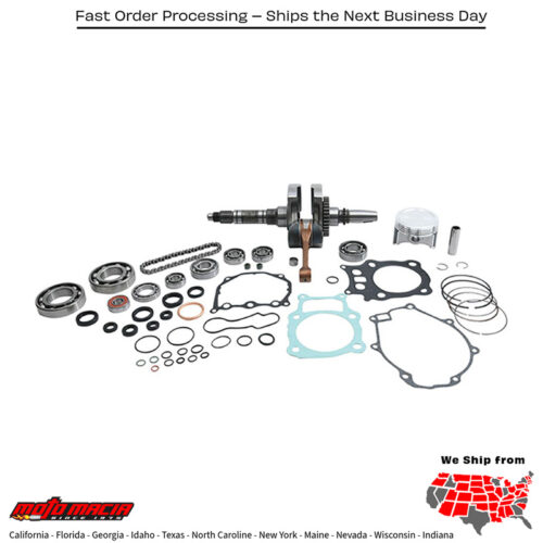 COMPLETE ENGINE REBUILD KIT OS PISTON +0.5MM  Honda TRX350FE Rancher 4X4 ES 2000-2006 Honda TRX350FM Rancher 4X4 2000-2006 Honda TRX350TE Rancher ES 2000-2006 Honda TRX350TM Rancher 2000-2006