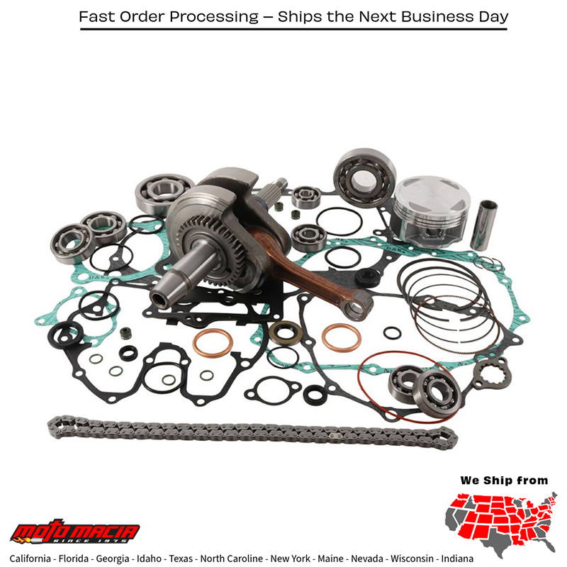 Complete Engine Rebuild Kit Os Piston +2.0mm Honda