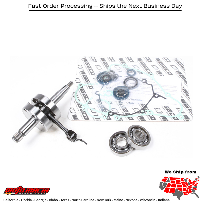 Wiseco BOTTOM END KIT /SUZ Kawasaki KX65 2000-2005 Suzuki RM65 2003-2005