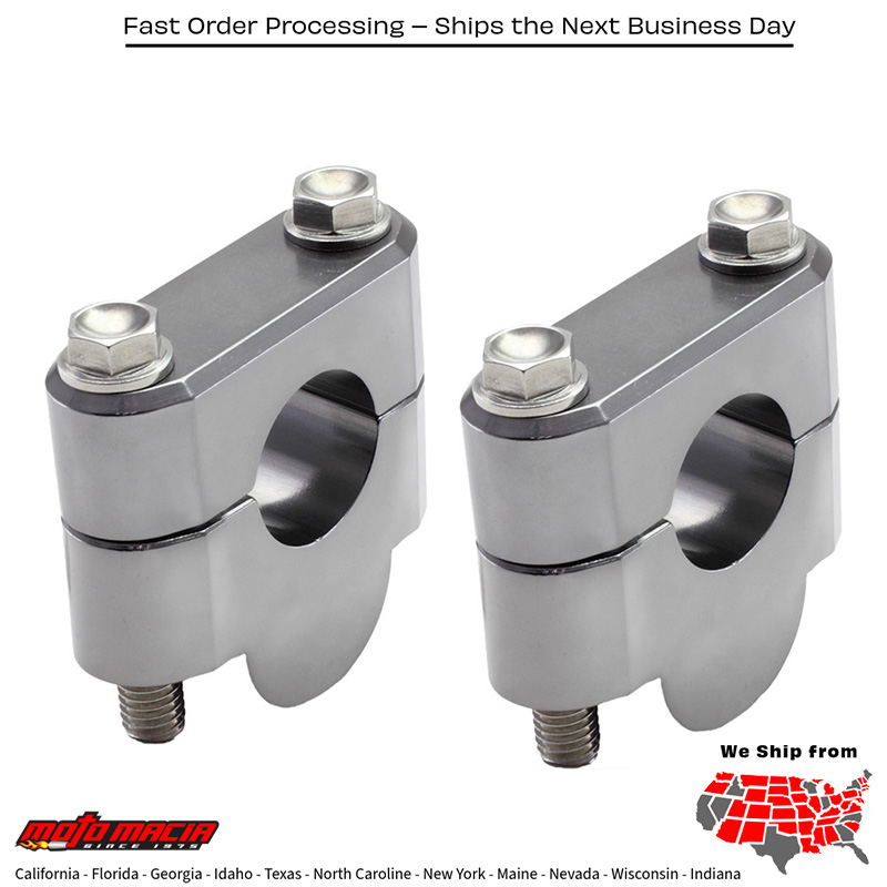 7/8" HANDLEBAR RISERS 19MM